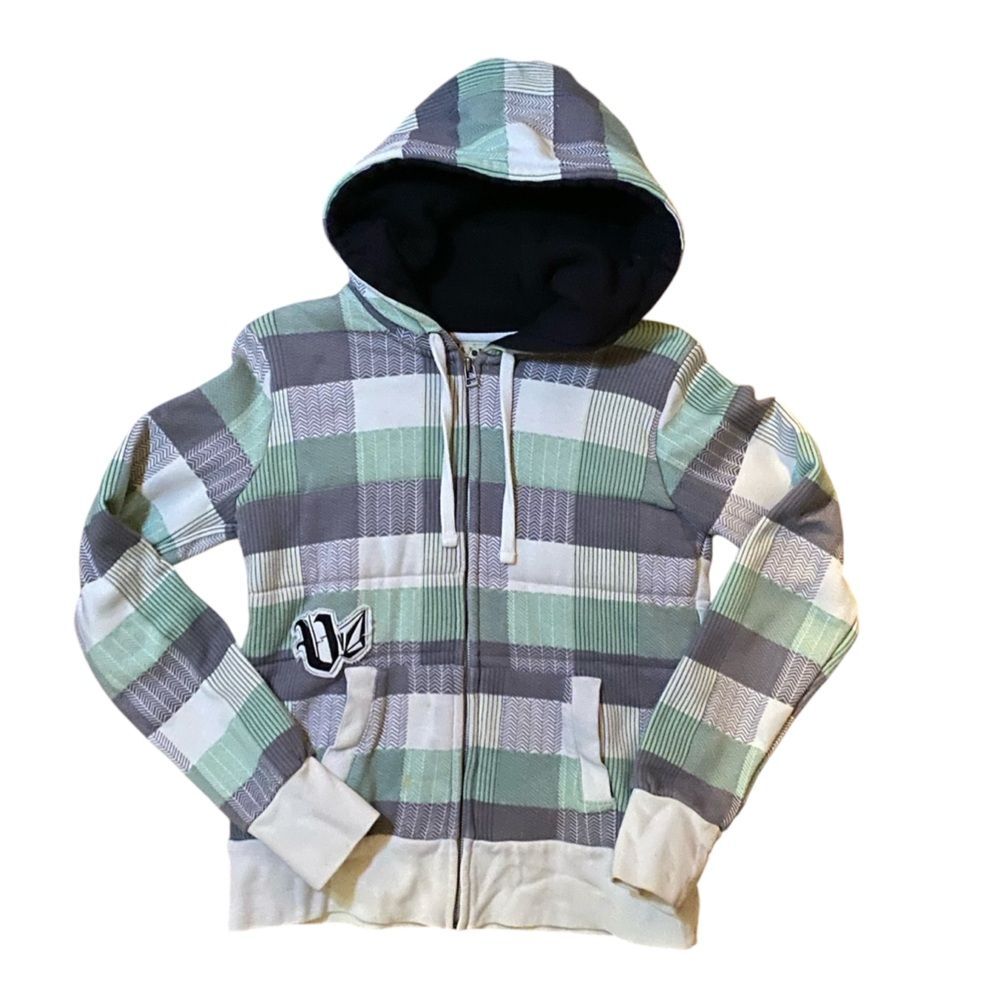 Vintage Volcom Hoodie Zip up size medium thick skate surf